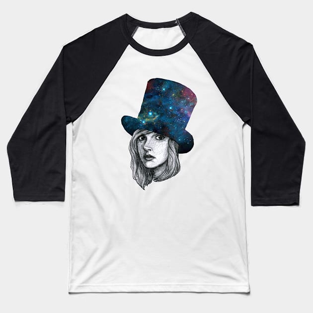 Stevie Nicks 1 Baseball T-Shirt by bobdix